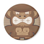 The Angry Donkey Monkey - Muted magnets