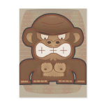 The Angry Donkey Monkey - Muted postcards
