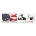 The Angry Mob 1 bumper stickers