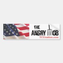 The Angry Mob 1 bumper stickers