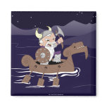 The Angry Viking Fridge Magnet