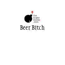 The Angry Waiter Beer Bitch t-shirts