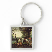 The Animals Entering Noah's Ark Keychain