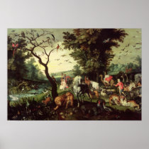 The Animals Entering Noah's Ark Print
