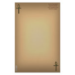 The Ankh (gold) Stationery