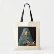The Annunciation, 1474-75 (oil on panel) Tote Bag