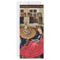 The Annunciation By Campin Robert (Best Quality) Rack Cards