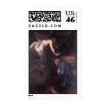 The Annunciation by Caravaggio postage