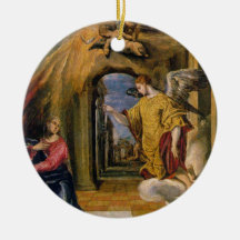 'The Annunciation' Christmas Ornament