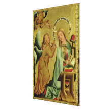 The Annunciation from the High Altar Gallery Wrap Canvas