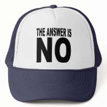 The answer is no hats