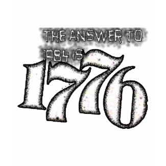 The Answer to 1984 is 1776 shirt