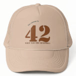 The Answer to Everything cap Hat