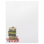 The Ant and the Big Sandwich Letterhead Design