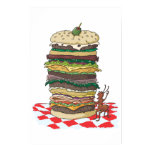 The Ant and the Big Sandwich Poster