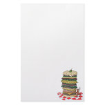 The Ant and the Big Sandwich Customized Stationery