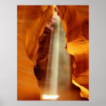 The Antelope Canyon in Arizona Poster