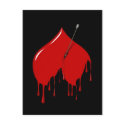 The Anti-Valentine postcards