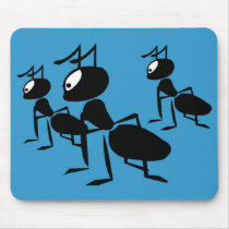 The Ants Go Marching - Add Your Own Text! Mouse Mats