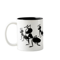 The Ants Go Marching - Add Your Own Text! Mugs