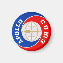 The Apollo–Soyuz  Mission Logo Fridge Magnets