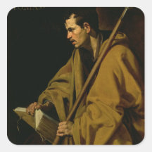 The Apostle St. Thomas, c.1619-20 Sticker