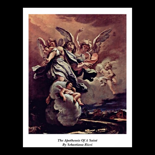 The Apotheosis Of A Saint By Sebastiano Ricci Posters