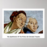 The Apotheosis Of The Prince By Giovanni Tiepolo Posters