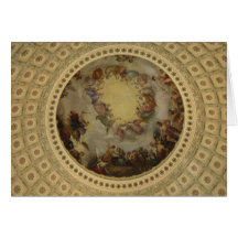 The Apotheosis of Washington - Capitol Rotunda Card