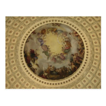 The Apotheosis of Washington - Capitol Rotunda Post Cards