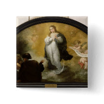 The Apparition of the Virgin, 1665 Button