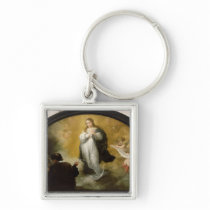 The Apparition of the Virgin, 1665 Key Chain