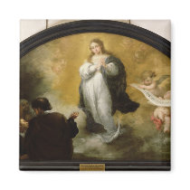 The Apparition of the Virgin, 1665 Fridge Magnet