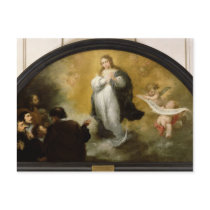 The Apparition of the Virgin, 1665 Postcard