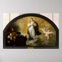 The Apparition of the Virgin, 1665 Print