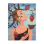 The apple never falls far postcard