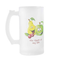 The Apple of my life mug