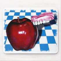 The Apple that Bit Back mousepads by TheGalacticGroundhog The Apple that Bit Back mousepads