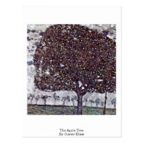 The Apple Tree By Gustav Klimt postcards