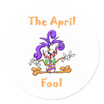 The April Fool Sticker