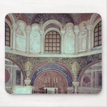 The apse with the baptismal font mousepads