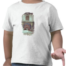 The apse with the baptismal font tee shirts