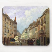 The Arcades, Grand Rue, Colmar, 1876 Mouse Pads