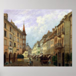 The Arcades, Grand Rue, Colmar, 1876 posters