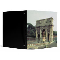 The Arch of Constantine from the North West Vinyl Binder