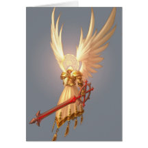 The Archangel Card with Greeting