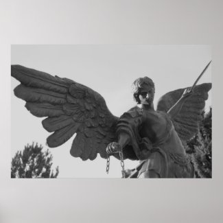 The archangel michael print
