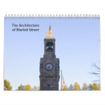 The Architecture of Market Street, Corning NY Wall Calendar
