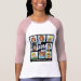 Ladies 3/4 Sleeve Raglan (Fitted)