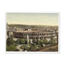 The Arena, Verona, Italy vintage Photochrom Post Cards